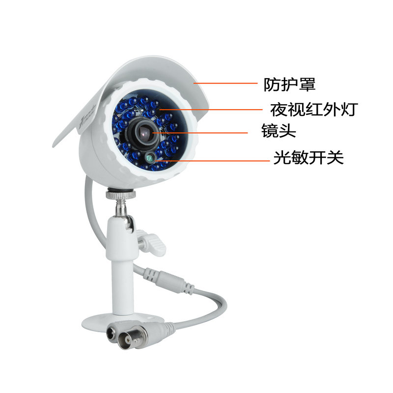 全天候监控摄像机的优点分析-安防资讯